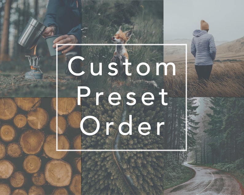Custom Preset Order    Lightroom Mobile and desktop presets