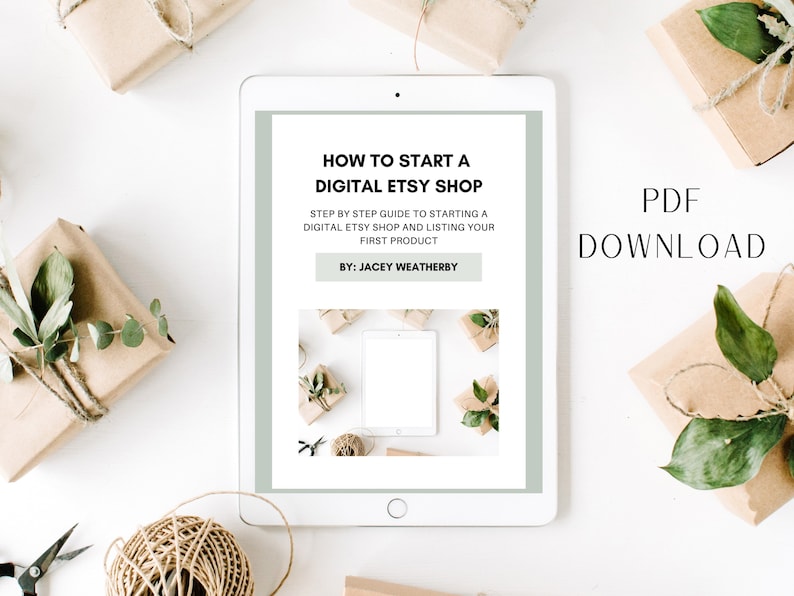 How To Start A Digital Etsy Shop   Complete Beginner s Guide To Etsy   Digital Downloads   Make Passive Income