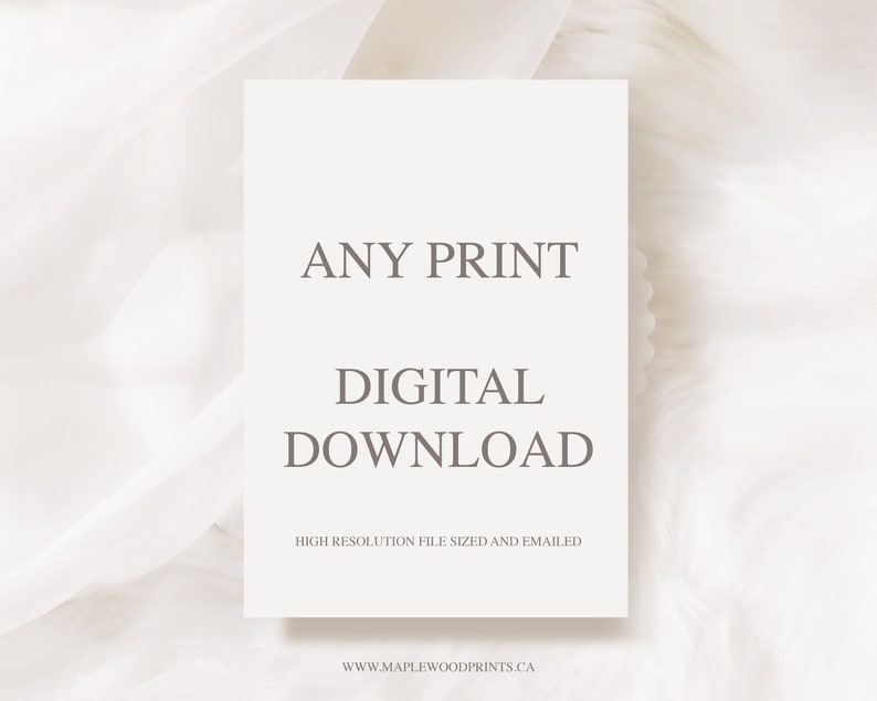 Digital Download Print