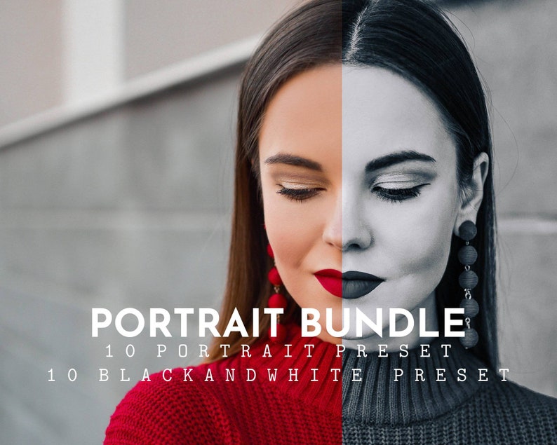 Transform Your Profile Photos with 10 Lightroom Presets   Enhance Your Look with Professional Quality Filters for Portraits and Headshots