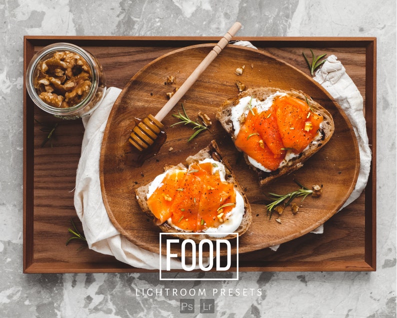 15 FOOD Presets for Mobile and Desktop Lightroom  food photography  lifestyle blogger  instant download  digital download