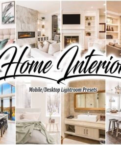 10 Lightroom Real Estate Presets  Home Interior Lightroom Mobile Presets Desktop  Blogger Influencer Photo Filters  Lifestyle Indoor Presets