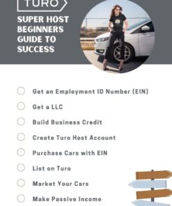 Turo Beginners Starters Guide 101 Blueprint How To Make Passive Income Checklist  Set Yourself Up For Success 12 PAGE DIGITAL DOWNLOAD