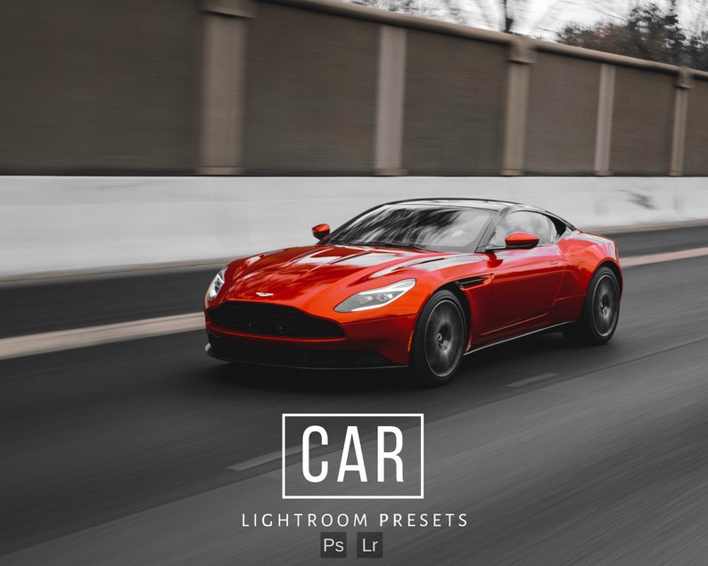 15 CAR Presets for Mobile and Desktop Lightroom  car photography  cinematic lifestyle presets  instagram portrait presets