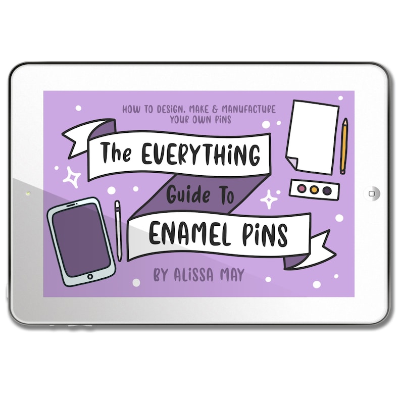 How to Make Enamel Pins  Digital Ebook  PDF  How To  Lapel Pins  Small Business  Digital Download  INSTANT DOWNLOAD