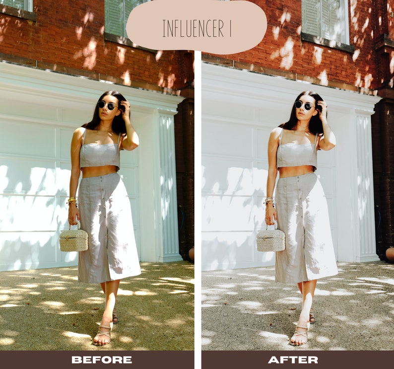10 Influencer Mobile  Desktop Lightroom  Lifestyle Filters  Summer Preset  Influencer Preset  Blogger travel preset instagram filter