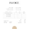 INVOICE TEMPLATE  invoice template canva  invoice template small business  invoice template download  digital download printable