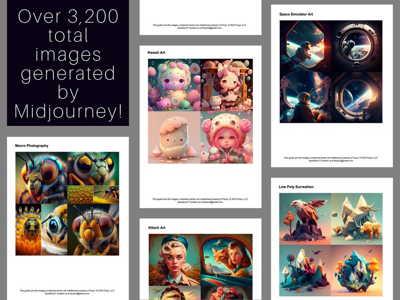 800 AI Art Styles with Images  Text to image Style Guide with 800 Images  Unlimited Inspiration  Instant Access  Copy and Paste