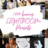 1000 MEGA Lightroom Presets Bundle  Mobile and Desktop  Adobe Lightroom  Instagram Blogger  Photo Edit Filters  Free Updates  XMP DNG