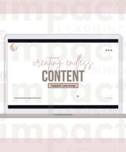 Creating Endless Content  Guide and Workbook Outlining How to Create Content With Ease  Instant Digital Download  Printable Worksheet