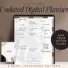 500 Page Aesthetic Undated Digital Planner Goodnotes Planner Notability Planner iPad Planner Daily Digital Planner Minimal Life Planner