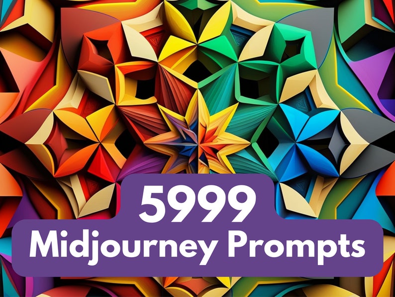 5999 Midjourney Prompts Across 50 Categories  How to Video  Digital Art  Generate Stunning Art with AI  Instant Access  Copy and Paste