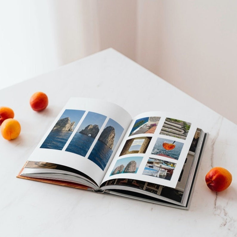 Designer Travel Photo Album Template Bundle  Decorative Custom Coffee Table Book  Printable Adventure Scrapbook  DIY Digital Canva Download