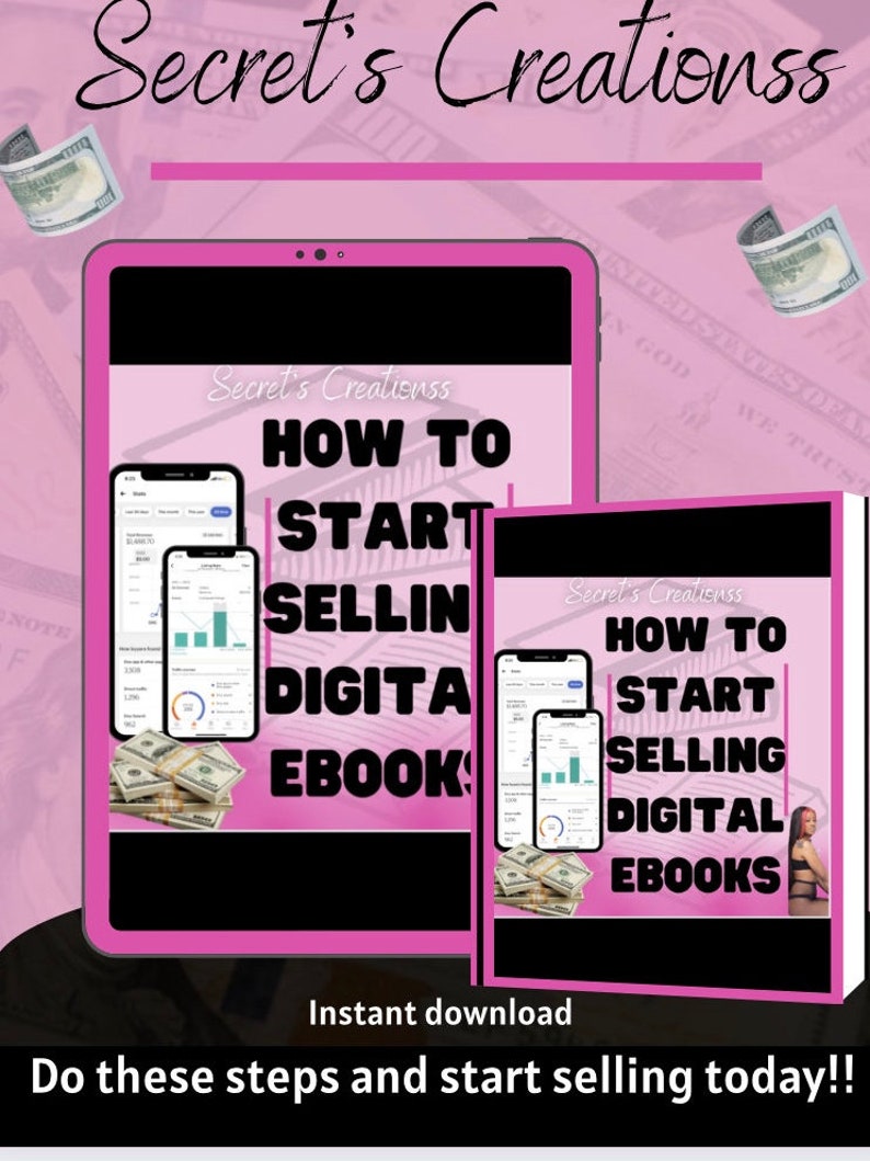How to start selling digital ebooks  make passive income