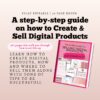 How to sell digital products eBook  Guide to sell digital products  Digital Product ebook  how to create digital products and sell them