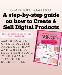 How to sell digital products eBook  Guide to sell digital products  Digital Product ebook  how to create digital products and sell them