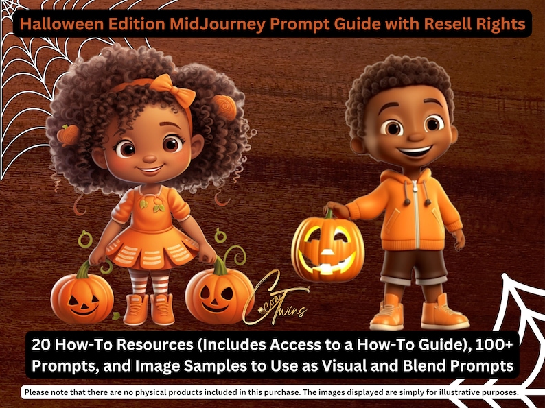 Halloween Costumes  Kids  MidJourney Prompt Guide  Unlimited Prompts Using My ChatGPT Rewriter Prompt in the Description  PLR