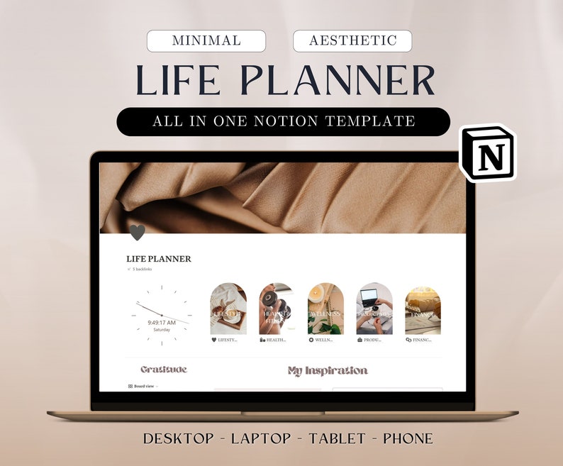 20232024 Planner  Notion Template  Notion Life Planner  Notion Dashboard  Notion Life Template  Notion Aesthetic  Notion Planner