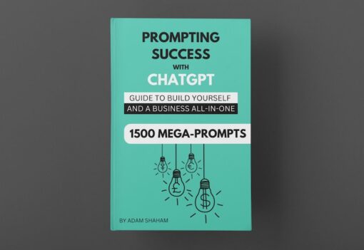 Prompting Success with ChatGPT  Step By Step Guide  Business  Self Development eBook  digital download  How To Business Education eBook