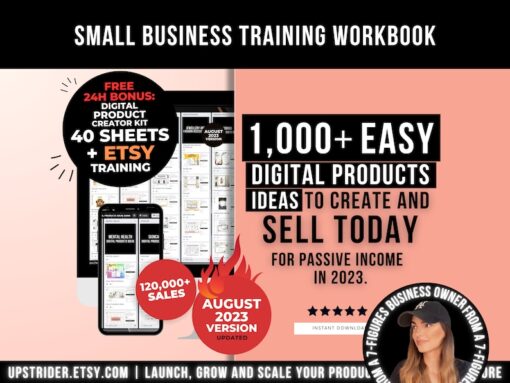 1000 Digital Products Ideas To Create And Sell Today For Passive Income  Etsy Digital Downloads Small Business Ideas and Bestsellers to Sell